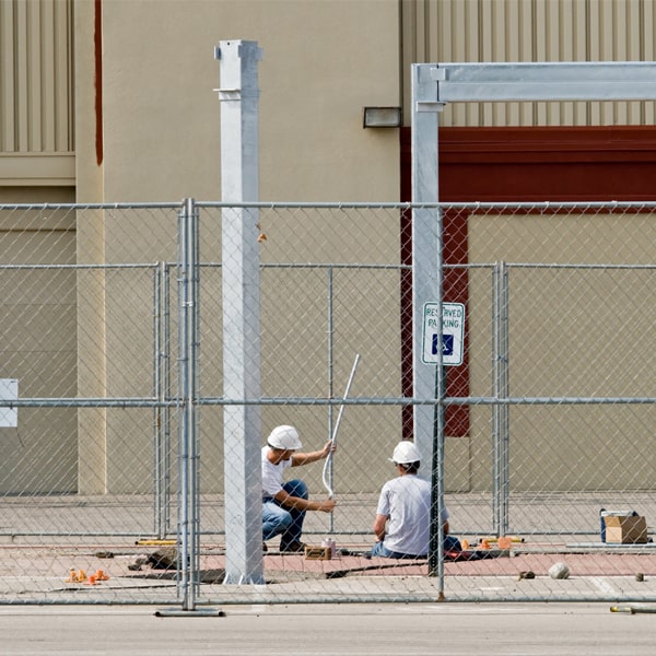 how long can i lease the temporary fence for my work site or event in Mccomb